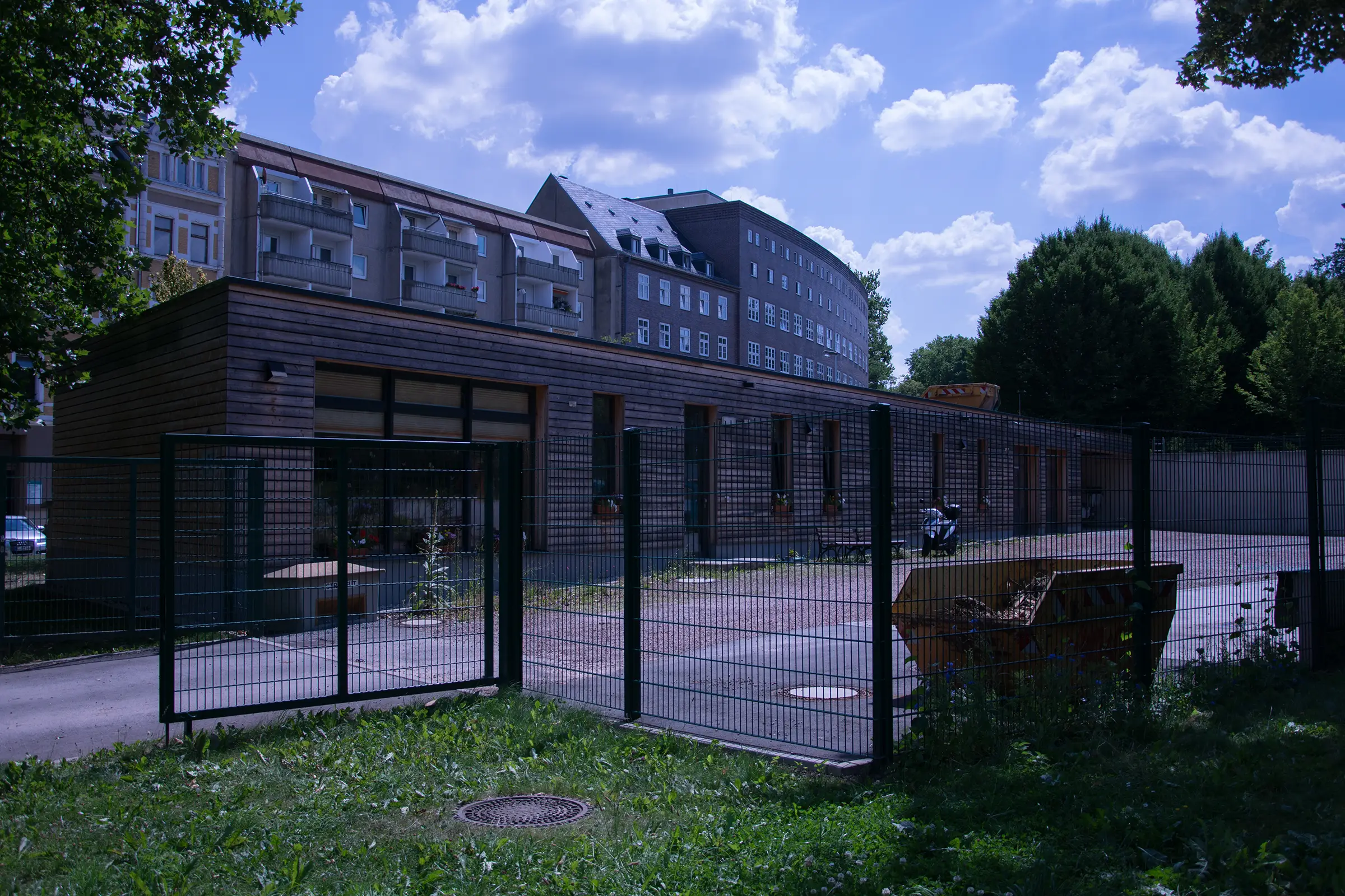 Errichtung eines Werkstattgebäudes mit Lager und Büro für den Grünpflegestützpunkt in Chemnitz