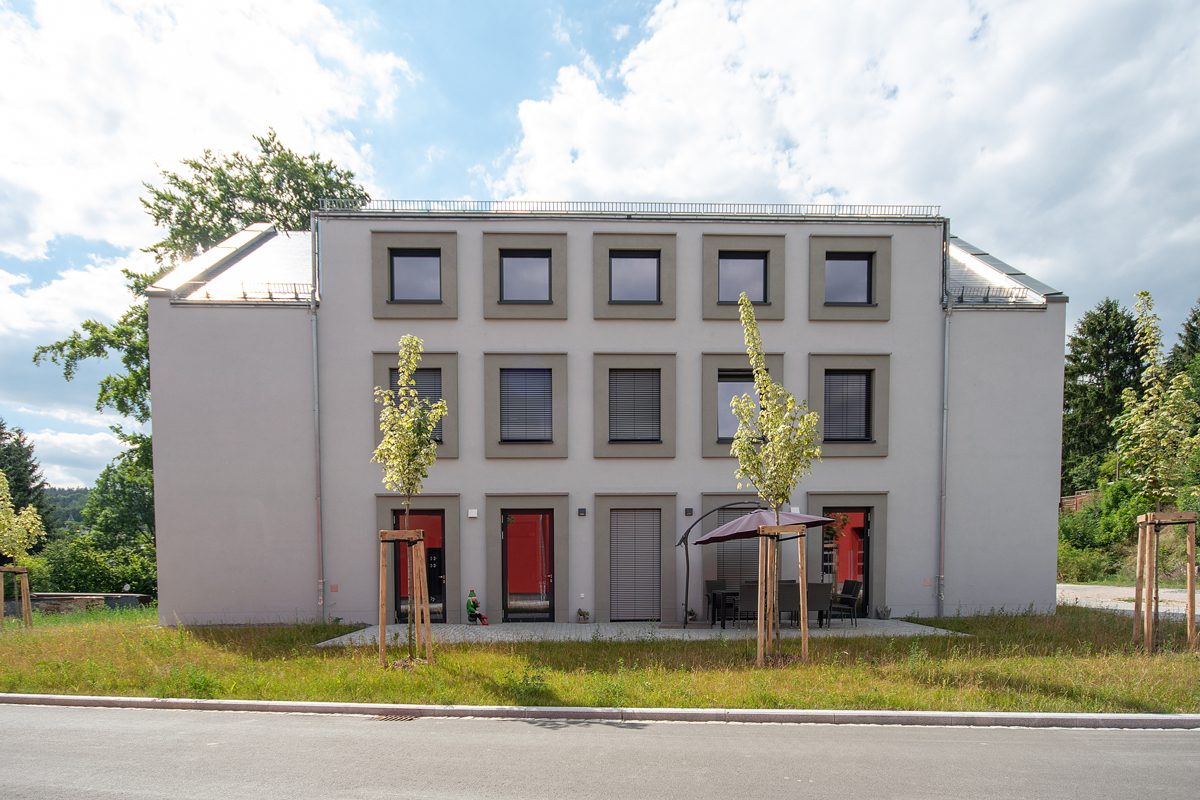 Neubau Rettungswache Geyer mit Fahrzeughalle und Sozialanbau - HTA - Rohbauarbeiten