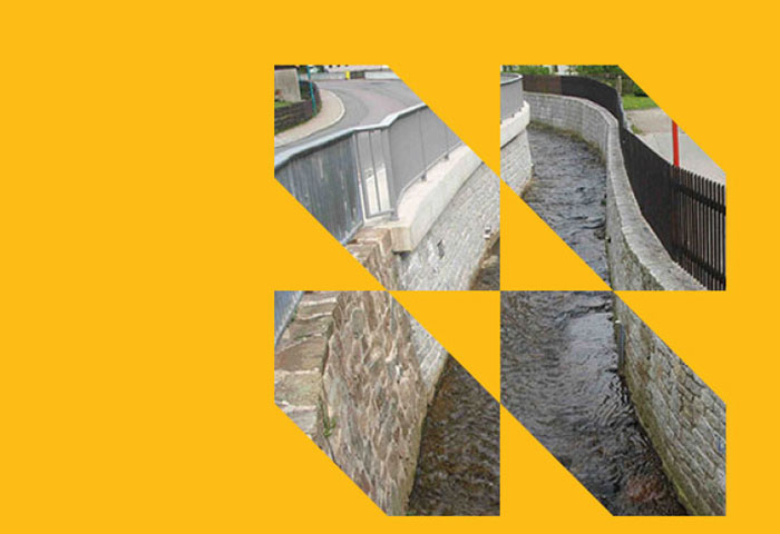 Neubau Stützwand in Joehstadt durch die HTA Hoch- und Tiefbau Annaberg GmbH