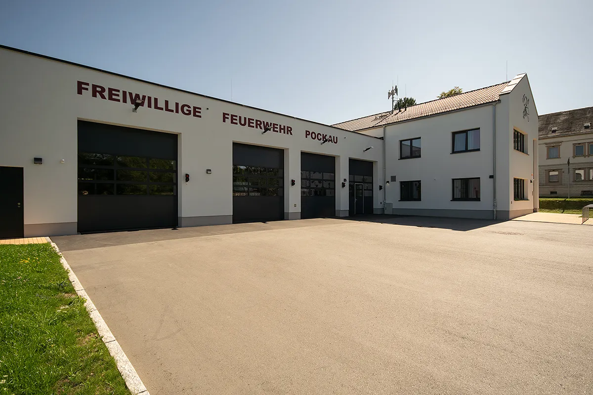 Neubau der Feuerwache in Pockau-Lengefeld - Gerätehaus